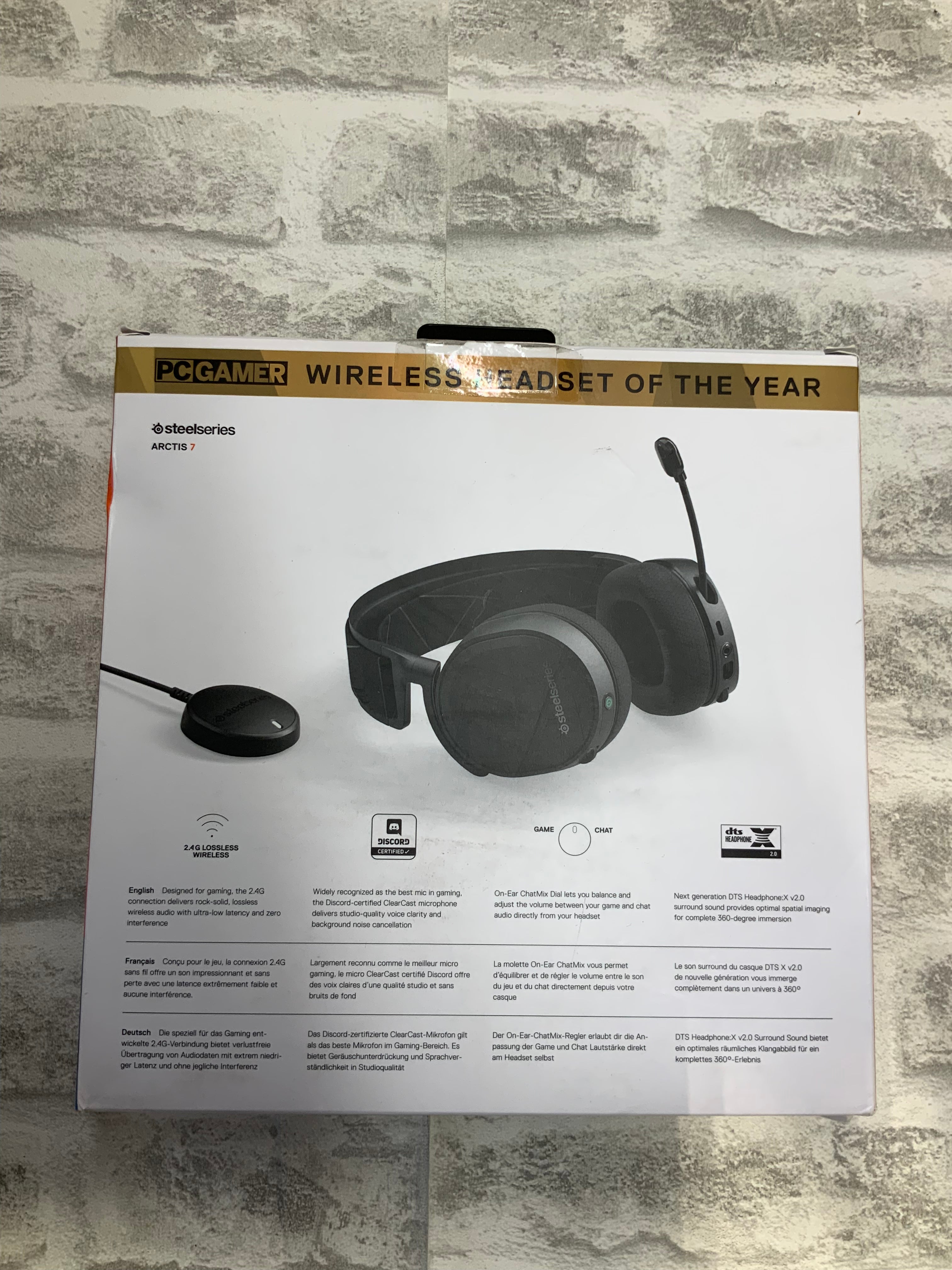 SteelSeries Arctis 7 - Lossless Wireless Gaming Headset (7544094163182)